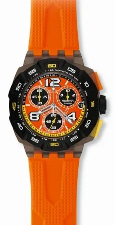 Swatch Chrono Plastic Sun Down SUIM400
