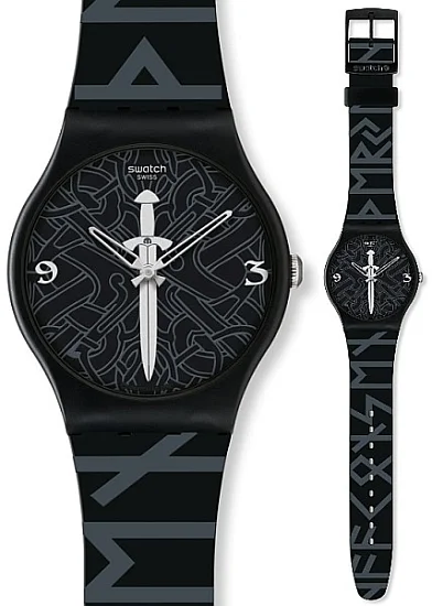 Swatch New Gent Artists Collection Terje Haakonsen North Signs SUOZ116