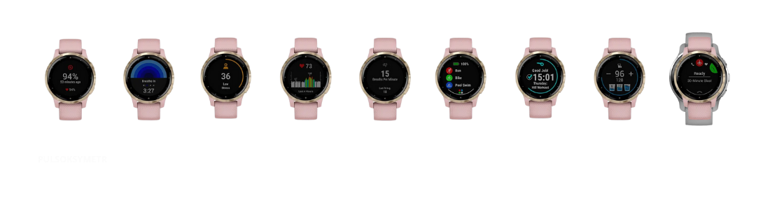Garmin Vivoactive Przykładowe Funkcje